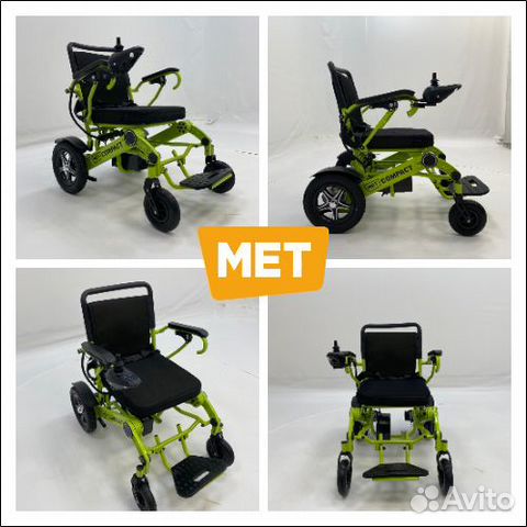 Складное кресло-коляска MET Compact 35 Электро