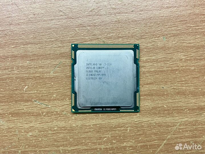 Процессор intel core i3 550