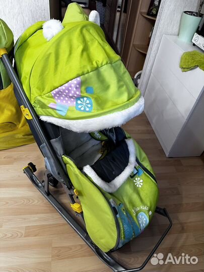 Коляска санки