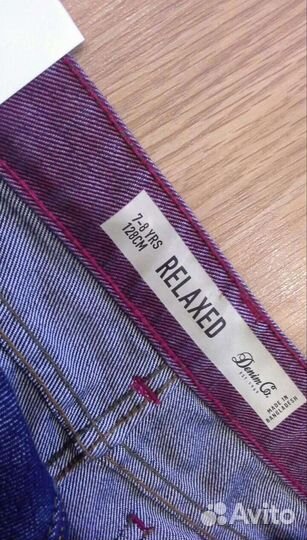 Джинсы новые Denim Primark 128