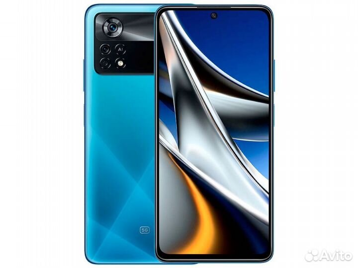 Смартфон poco X4 Pro (6/128) Синий