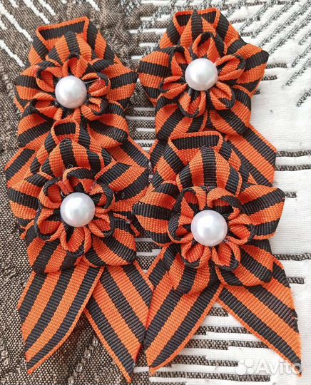 Георгиевская лента броши