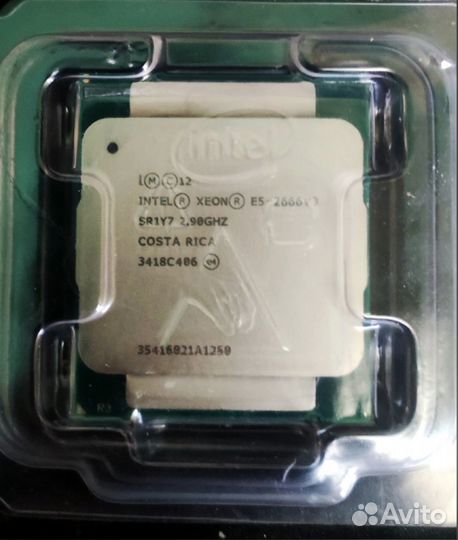 Продаю процессор Xeon E5 2666 V3