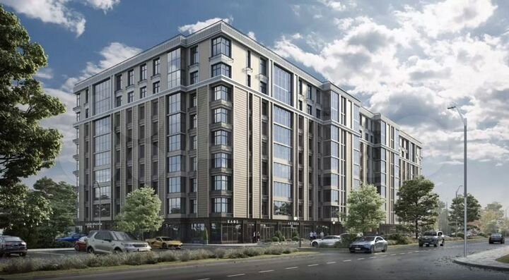 2-к. квартира, 67,7 м², 2/9 эт.