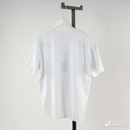 Футболка Cavempt белая с принтом