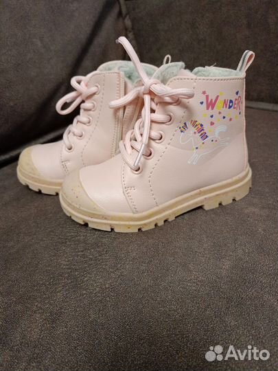 Ботинки осенние для девочки 26р