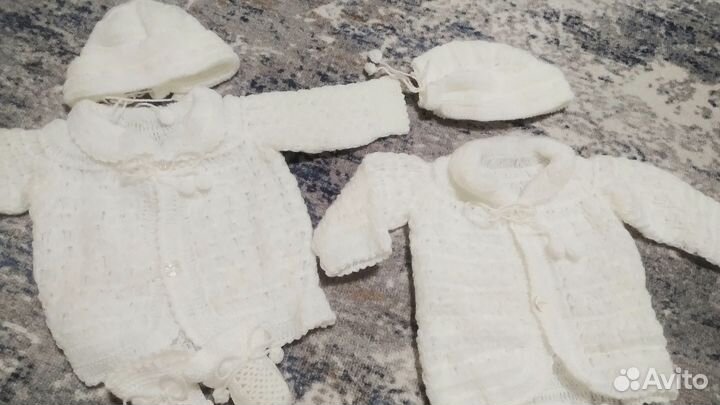 Костюмчики на выписку новые