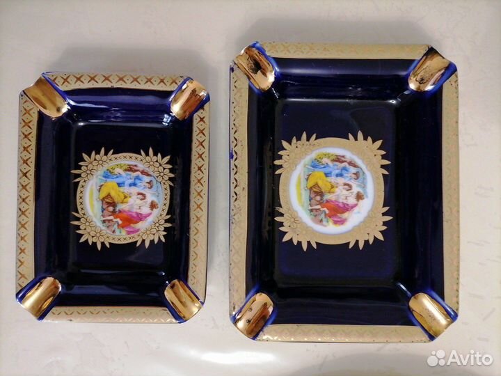 Пепельницы фарфоровые