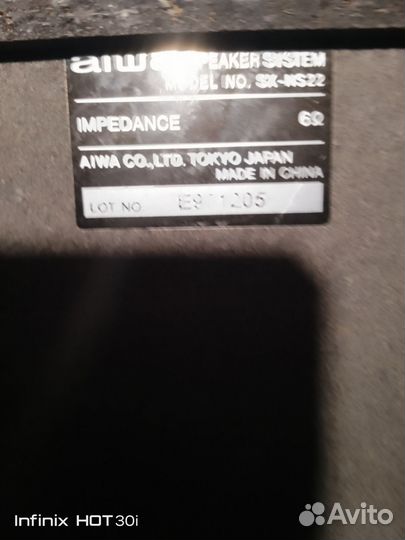 Музыкальный центр aiwa, с блютуз, юсб