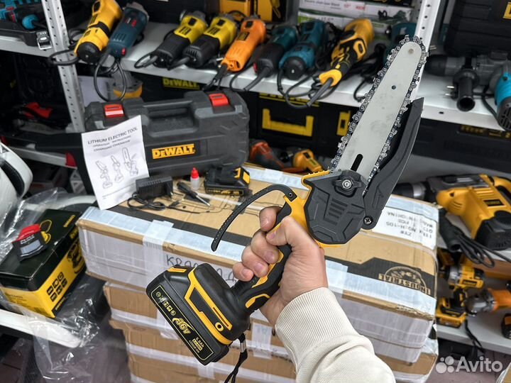 Цепная пила dewalt