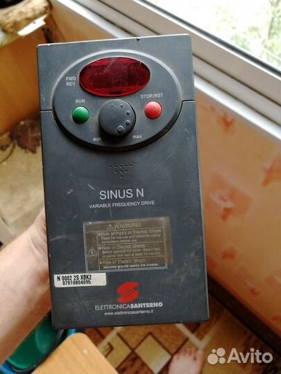 Преобразователи частоты sinus N 0002 2S XIK2