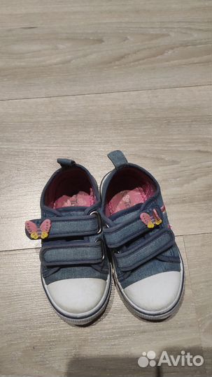 Кеды для девочки 22 размер