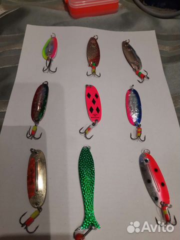 Форелевые блесна ратлины вибы