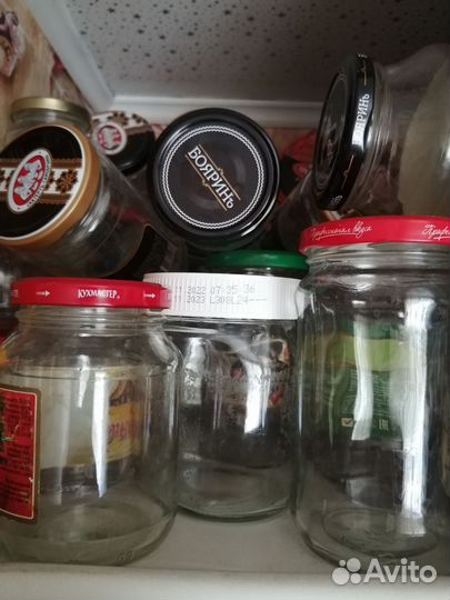 Стеклянные баночки