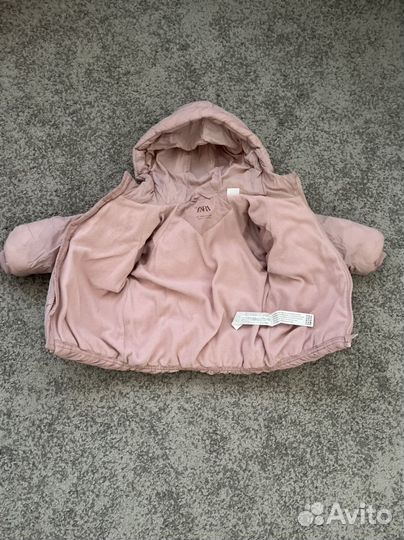Куртка zara для девочки 92
