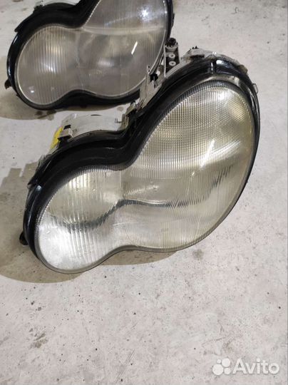 Фары на mercedes w 203