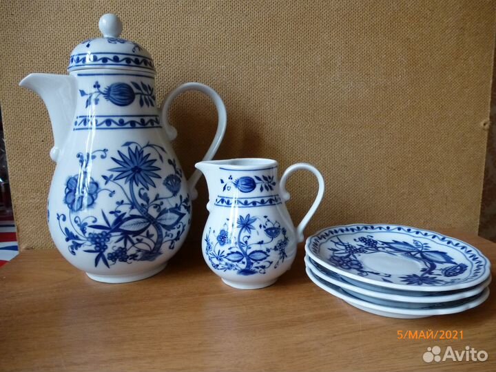 Предметы из сервиза zwiebelmuster