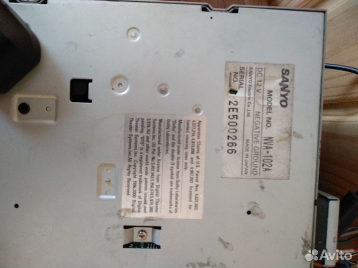 Магнитола Sanyo NVA -102А