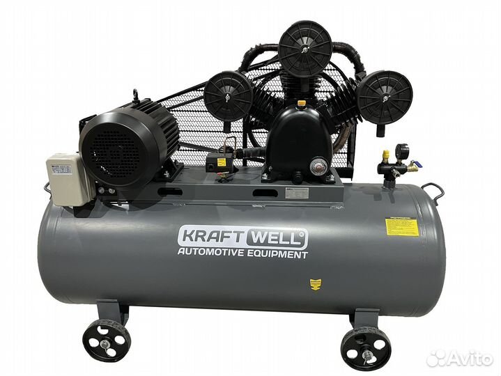 Компрессор поршневой KraftWell KRW-AC950-300L