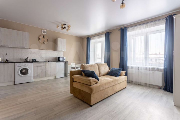 Квартира-студия, 34 м², 6/6 эт.