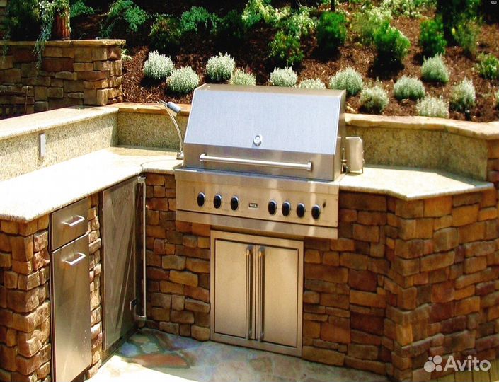 Барбекю печи, дизайн проект в подарок