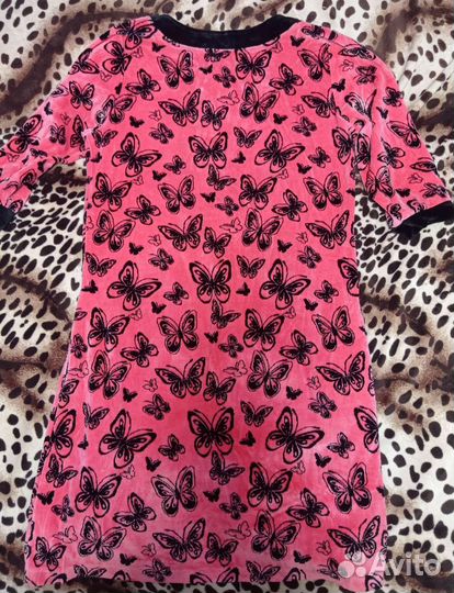 Велюровый халат Турция