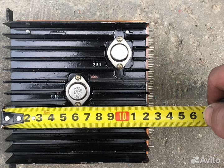 Радиатор + плата СССР детали