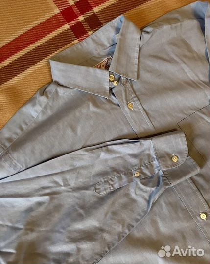 Рубашка Fil a Fil Made in France vintage мужская