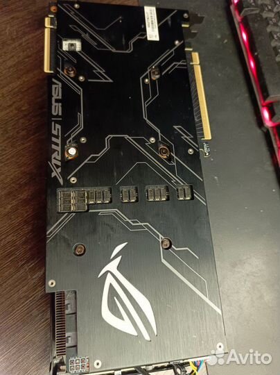 Видеокарта asus RTX 2080 8gb Rog Strix