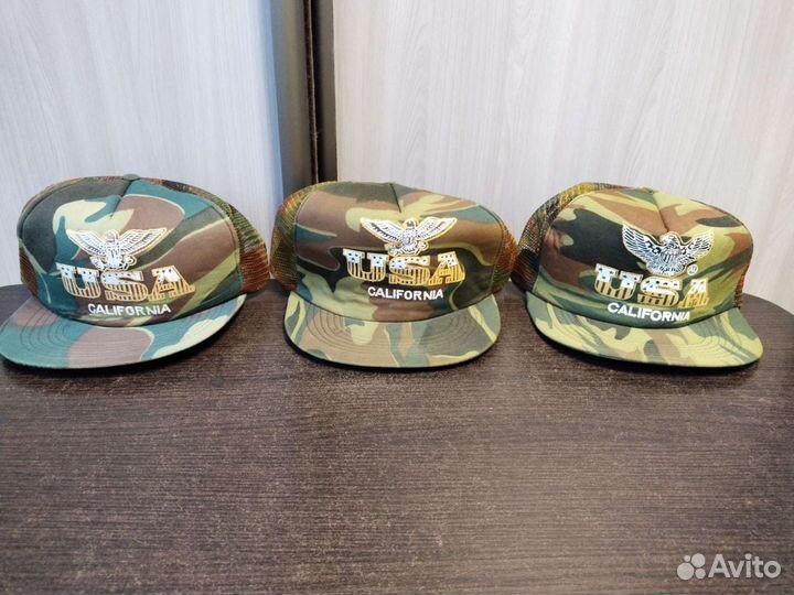 Бейсболка USA California из 90-х