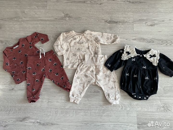 Пакет детской одежды для девочки 62 68