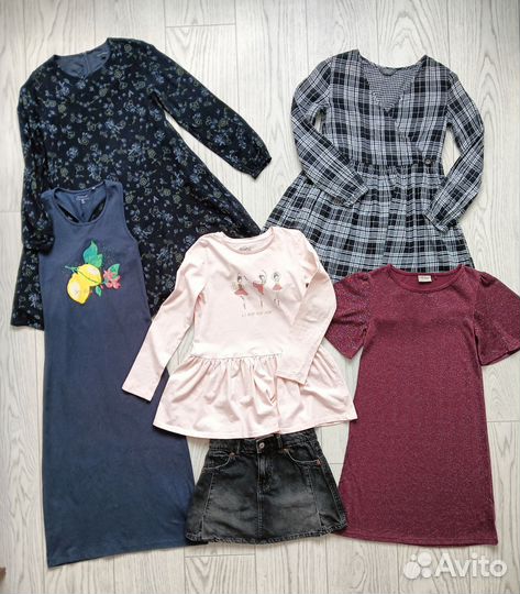 Zara, Next, Marco Polo пакет одежды 140 см