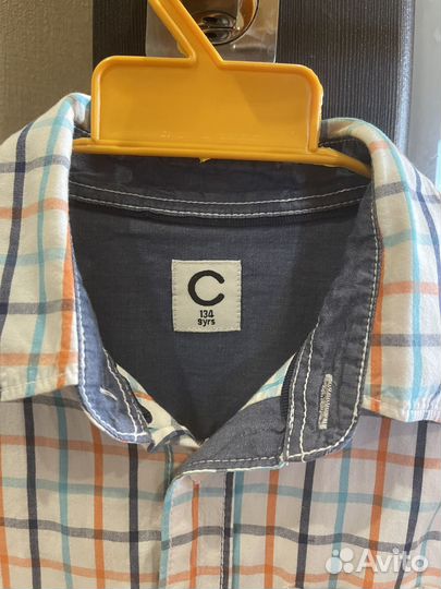 Рубашка на мальчика 134