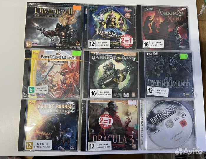 Коллекция игр на пк