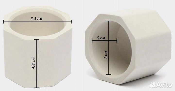 Гипсовые формы для свечей