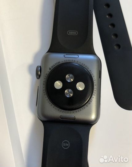 Apple Watch 3 38 mm Чек, Полный Комплект