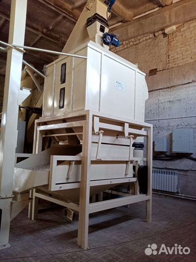 Колонна охлаждения гранул