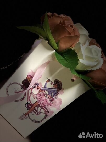 Подарок ко дню матери мыльные розочки