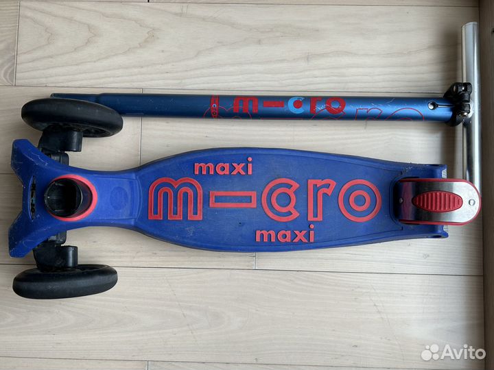 Самокат Maxi Micro Deluxe оригинал (синий)