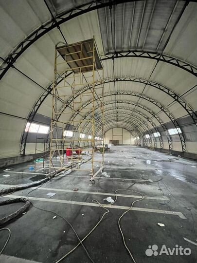 Утепление ангаров пенополиуретаном