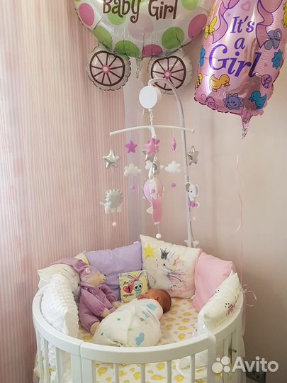 Детская кроватка трансформер