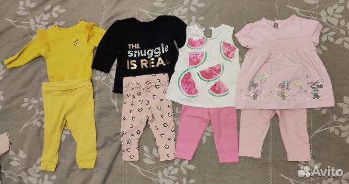Детские вещи пакетом для девочек