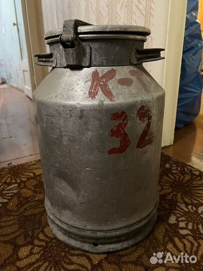 Фляга алюминиевая бидон