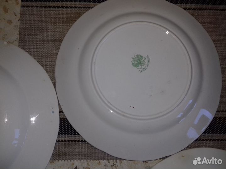 Тарелки старинные Кузнецов