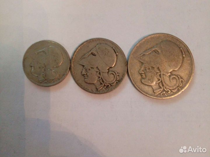 Монеты Греция разные