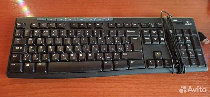 Logitech K200, мембранка
