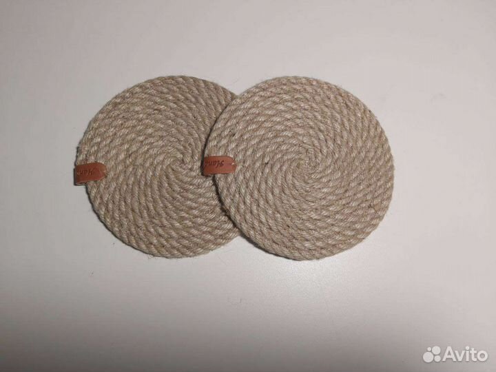 Салфетки сервировочные из джута