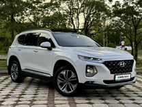 Hyundai Santa Fe 2.2 AT, 2019, 52 200 км, с пробегом, цена 3 470 000 руб.