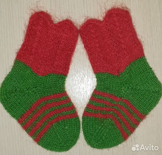 Новогодние носки малышам
