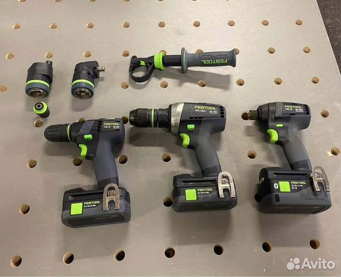 Набор аккумуляторных шуруповертов Festool